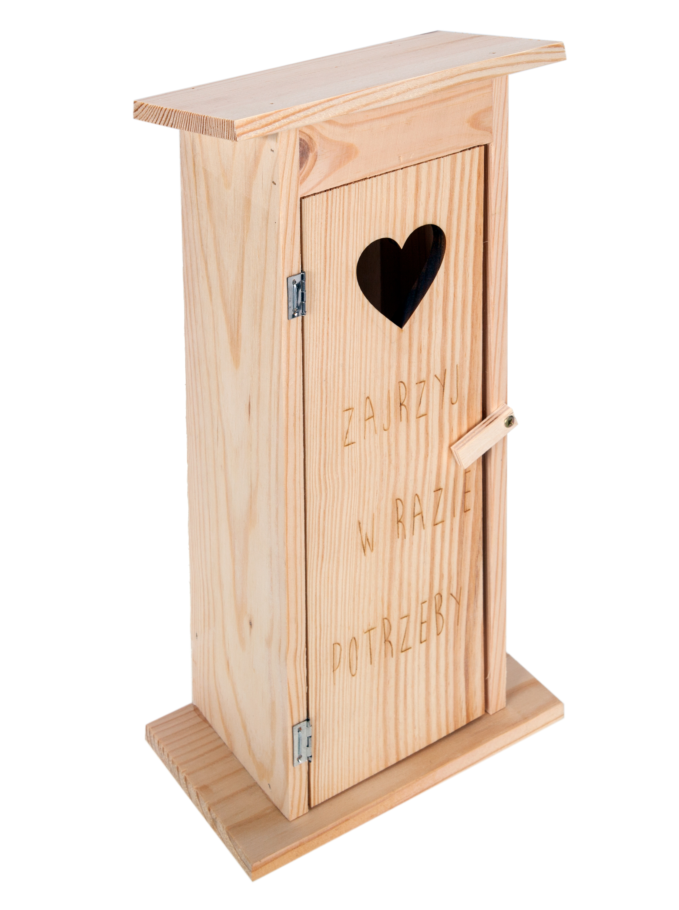 Pudełko na alkohol WC, kibelek, wychodek z grawerem SK0029
